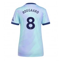 Camiseta Arsenal Martin Odegaard #8 Tercera Equipación Replica 2024-25 para mujer mangas cortas